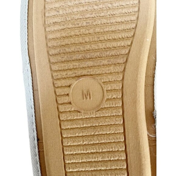 Nordstrom Rack Womens Sz M Gray Scuff Slide Faux Suede Slippers NWT - Picture 7 of 8